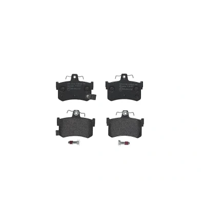 Imagem de BREMBO P 28 027 Jogo de pastilhas para travão disco com avisador sonoro desgaste parafusos pinça sem acessórios MG: MGF Cabrio