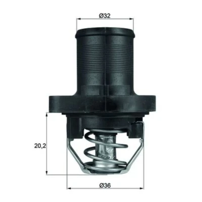 Imagem de MAHLE ORIGINAL TI 47 89 Termóstato, líquido de refrigeração com junta PEUGEOT: 206 Hatchback, 307 Carrinha, Van, CITROËN: Xsara Picasso