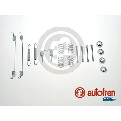 Imagem de AUTOFREN SEINSA D3910A Kit de acessórios, maxilas do travão Eixo traseiro RENAULT: Kangoo I Express