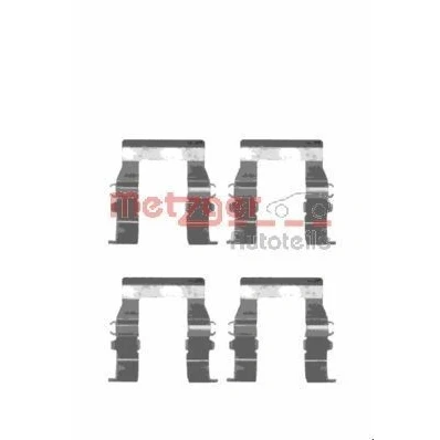 Imagem de METZGER 109 1194 Kit de acessórios, pastilhas travão MITSUBISHI: OUTLANDER 3, PAJERO 2, L400 / Space Gear Minibus