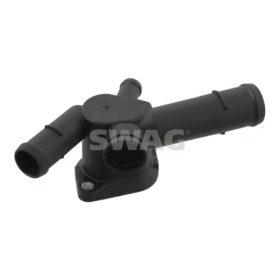 Imagem de SWAG 30 92 9791 Flange Plástico esquerda, de cabeça cilíndrica com junta VOLKSWAGEN: Golf 4, Bora Sedan, 4 Variant, SEAT: Ibiza 3, 2