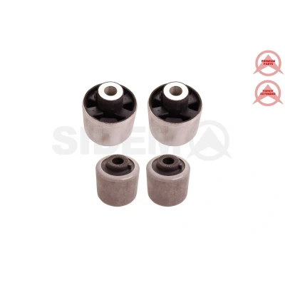 Imagem de SIDEM 821688 KIT Casquilho de Braço Suspensão Eixo dianteiro Rolamento borracha e metal transversal BMW: X3
