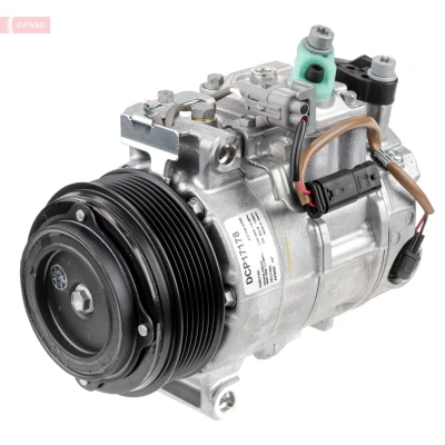 Imagem de DENSO DCP17178 Compressor 6SBU16C 12 PAG 46 R 134a com embraiagem magnética MERCEDES BENZ: Classe E Sedan, Coupe, T modell