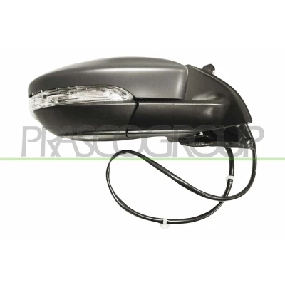 Imagem de Espelho retrovisor Prasco Premium VG0557353P à direita com subcapa aquecível, memória, dobrável electricamente, convexo, iluminação circundant