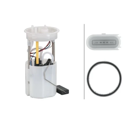 Imagem de HELLA 8TF 358 106 381 Unidade de alimentação combustível com sensor nível combustível, junta elétrico SKODA: Fabia 2, SEAT: Ibiza 4 ST