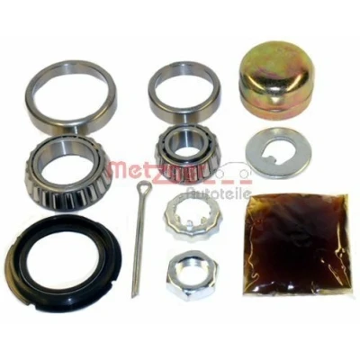 Imagem de METZGER WM 796 Kit de rolamento roda Eixo traseiro esquerdo, direito 50,3, 39,9mm VOLKSWAGEN: Golf 2, 3, 4 Cabrio