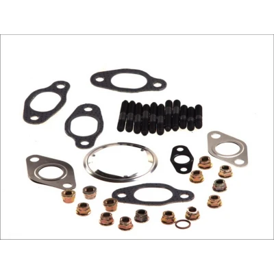 Imagem de ELRING 704.040 Kit de montagem, turbocompressor com juntas instruções parafusos VOLKSWAGEN: Golf 5, Passat B6 Variant