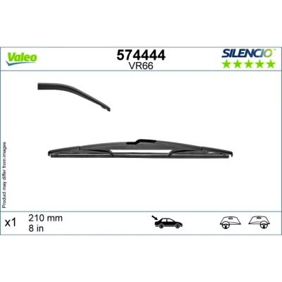 Imagem de Escova do limpa vidros Valeo 574444 210mm traseira