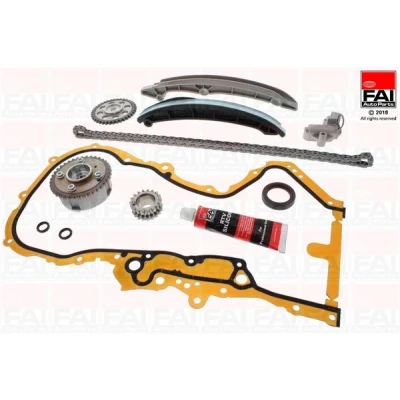 Imagem de FAI AutoParts TCK202L3VVT Jogo de correntes distribuição simples, Corrente baixo ruído em cima SEAT: Leon II Hatchback