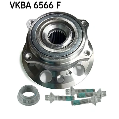 Imagem de SKF VKBA 6566 F Kit de rolamento roda com flange, sensor do ABS integrado 148 MERCEDES BENZ: Classe E Sedan, C T modell, S Sedan