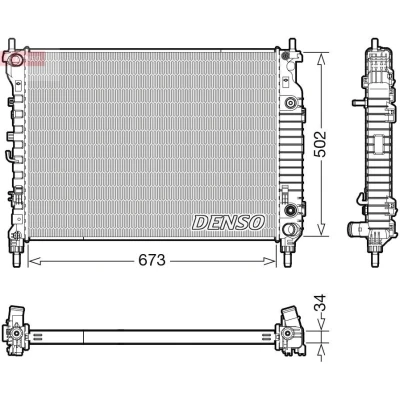Imagem de Refrigerador DENSO DRM20124