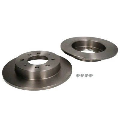 Imagem de DELPHI BG4017 Disco de travão 258 10 4 cheio oleado não tratado sem o rolamento da roda, anel sensor do ABS KIA: Cerato Sedan