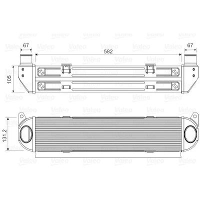 Imagem de VALEO 818359 Intercooler sem válvula de recirculação dos gases escape
