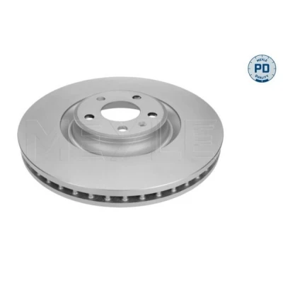 Imagem de MEYLE 183 521 1049/PD Disco de travão Eixo dianteiro 356 34 5 112 ventilado Revestido a discos zinco alto carbono com parafusos PD Quality
