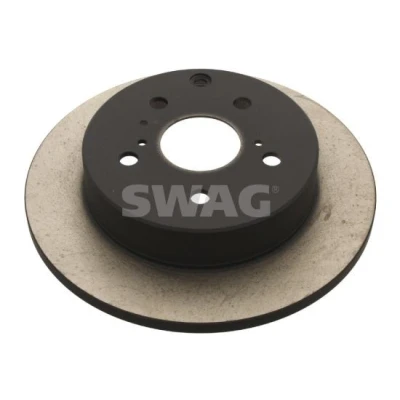 Imagem de SWAG 81 92 9353 Disco de travão Eixo traseiro 281 12 5 114,3 cheio revestido TOYOTA: RAV4 III SUV, IV SUV