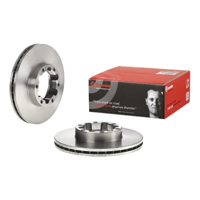 Imagem de BREMBO 09.7118.10 Disco de travão 263 24 6 interior ventilado