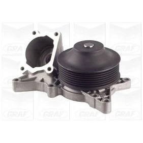 Imagem de GRAF PA1116 Bomba de água com junta mecânico Termoplástico 94 para accionamento da correia trapezoidal estriada BMW: 5 Touring, X5, GT