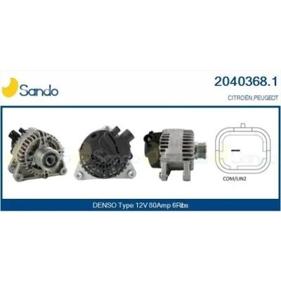 Imagem de CASCO CAL10173AS Alternador 12V 70A MERCEDES BENZ: 190, Sprinter 3 T Van, Classe C modell