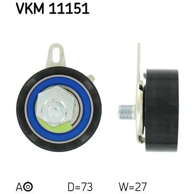 Imagem de SKF VKM 11151 Rolo tensor, correia dentada com material de fixação AUDI: A4 B5 Sedan, Avant, B7 Avant