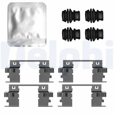 Imagem de DELPHI LX0799 Kit de acessórios, pastilhas travão