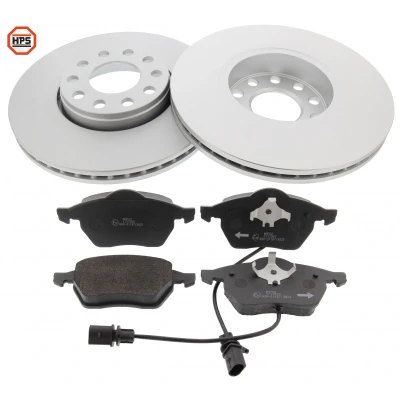 Imagem de MAPCO Kit de travões Eixo dianteiro ventilado incl. contacto aviso desgaste VOLKSWAGEN: Passat B5 Sedan 47927HPS