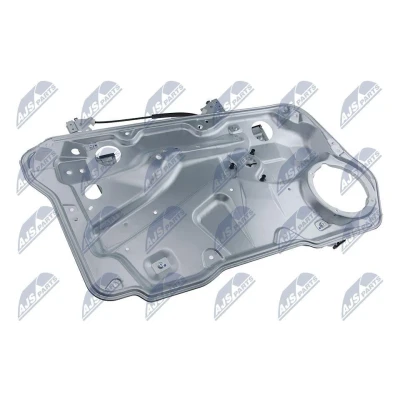 Imagem de Nty Elevador de vidro à frente, lado esquerdo elétrico com placa aparafusamento, encosto sem motor função conforto EPS VW