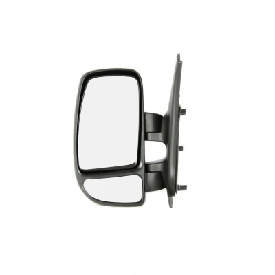 Imagem de espelho retrovisor Blic 5402 04 9291991P esquerda preto manual Braço do curto, com grande angular, convexo RENAULT: MASTER 2 Bus