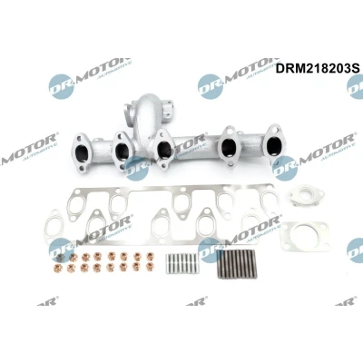 Imagem de DR.MOTOR AUTOMOTIVE DRM218203S Coletor de Escape com juntas material fixação, parafusos VOLKSWAGEN: Crafter 30 35 Minibus