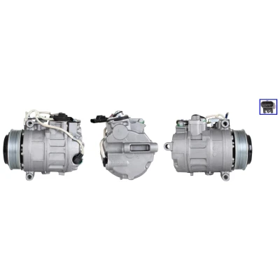 Imagem de LUCAS ACP01258 Compressor PAG 46 YF R134a, R1234yf com juntas