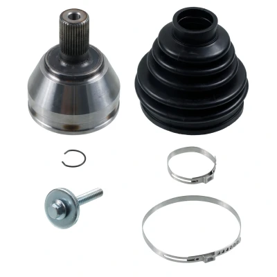 Imagem de FEBI BILSTEIN 194439 Ponteira de Transmissão Eixo dianteiro, do lado da roda com graxa parafuso FORD: Focus 2 Kombi, Mk1 Hatchback,