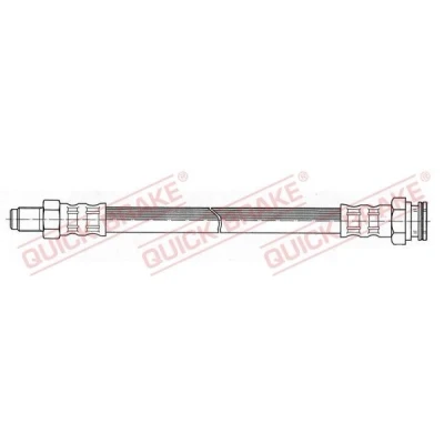 Imagem de QUICK BRAKE 32.095 Mangueira de Travão 162mm M10x1 com rosca interior, exterior FIAT: Barchetta, Ducato II Van, Minibus