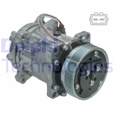 Imagem de DELPHI CS20491 Compressor 7H15 PAG 46 VOLKSWAGEN: Multivan 5 (7HM