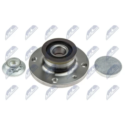 Imagem de NTY KLT VW 011 Kit de rolamento roda Eixo traseiro, traseiro esquerdo, direito com cubo AUDI: A2