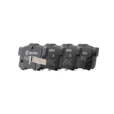 Imagem de BREMBO P 79 027 Jogo de pastilhas para travão disco com avisador sonoro desgaste chapa anti ruído acessórios HONDA: CIVIC 8