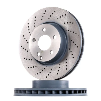 Imagem de FEBI BILSTEIN 30553 Disco de travão Eixo dianteiro 322 32 5 112 perfurado/ventilado revestido MERCEDES BENZ: Classe E Sedan, C T modell