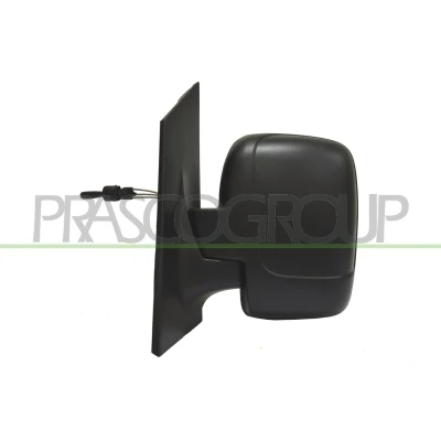 Imagem de espelho retrovisor Prasco FT9237004 esquerda preto manual ajustável pelo interior, sem grande angular PEUGEOT: Partner II Van