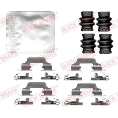 Imagem de QUICK BRAKE 109 0158 Kit de acessórios, pastilhas travão RENAULT: Megane 3 Coupe, 4, Zoe