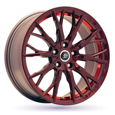 Imagem de Jante de alumínio infiny spike 8x18 5x114.3 et42 vermelho anodizado