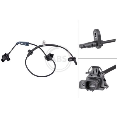Imagem de A.B.S. 31657 Sensor de ABS activo 700mm 780mm 27mm preto