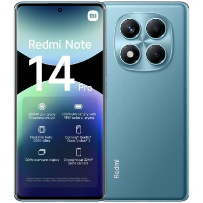 Imagem de Xiaomi Redmi Note 14 Pro 12GB/512GB Azul