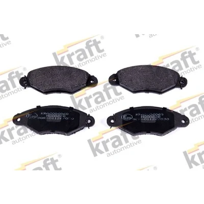 Imagem de KRAFT 6006060 Jogo de pastilhas para travão disco Eixo dianteiro CITROËN: Xsara Hatchback, Carrinha, Coupe, PEUGEOT: 306 Hatchback