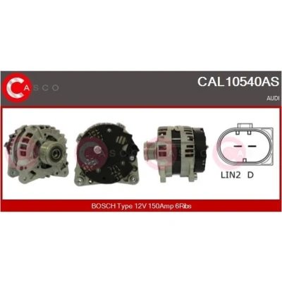 Imagem de CASCO CVG73005AS Válvula EGR elétrico AUDI: A3 Sportback, Hatchback, A4 B8 Avant, VOLKSWAGEN: Golf 5, Touran I, SKODA: Octavia 2 Combi