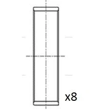 Imagem de FAI AutoParts BB2030 STD Capas de Biela FORD: S Max Mk1, MONDEO 2