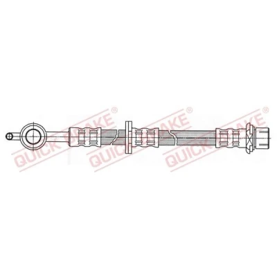 Imagem de QUICK BRAKE 58.999 Mangueira de Travão 523mm com rosca interior TOYOTA: Yaris I Hatchback