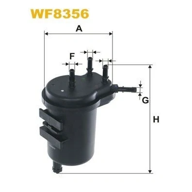 Imagem de Filtro combustível wix wf8356