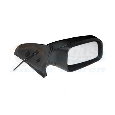 Imagem de Espelho retrovisor Van Wezel 3742814 à direita preto completo, convexo, ajustável pelo interior, ajuste: tirantes para veículo com volante e