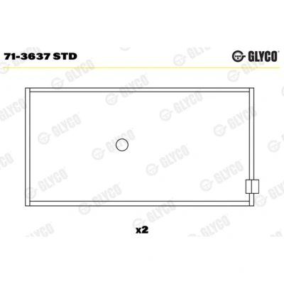 Imagem de GLYCO 71 3637 STD Capas de Biela