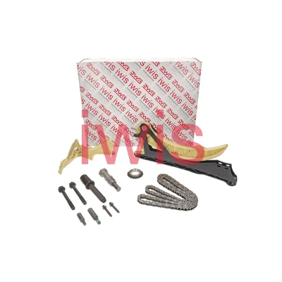 Imagem de AIC 59002Set Jogo de correntes distribuição com guias, tensor da corrente, o carreto cambota parafusos simples, Corrente fechada