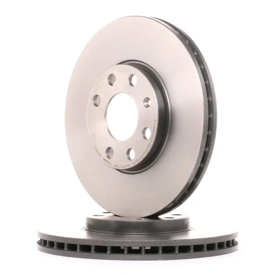 Imagem de BREMBO COATED DISC LINE 09.7628.11 Disco de travão 256 24 4 interior ventilado revestido com parafusos OPEL: Astra G CC, Caravan, Van