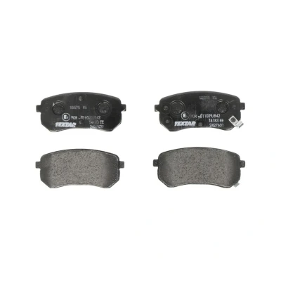 Imagem de TEXTAR 2427601 Jogo de pastilhas para travão disco com avisador sonoro desgaste KIA: Picanto I, II, Van / Hatchback